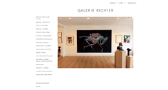 Desktop Screenshot of galerie-richter.de